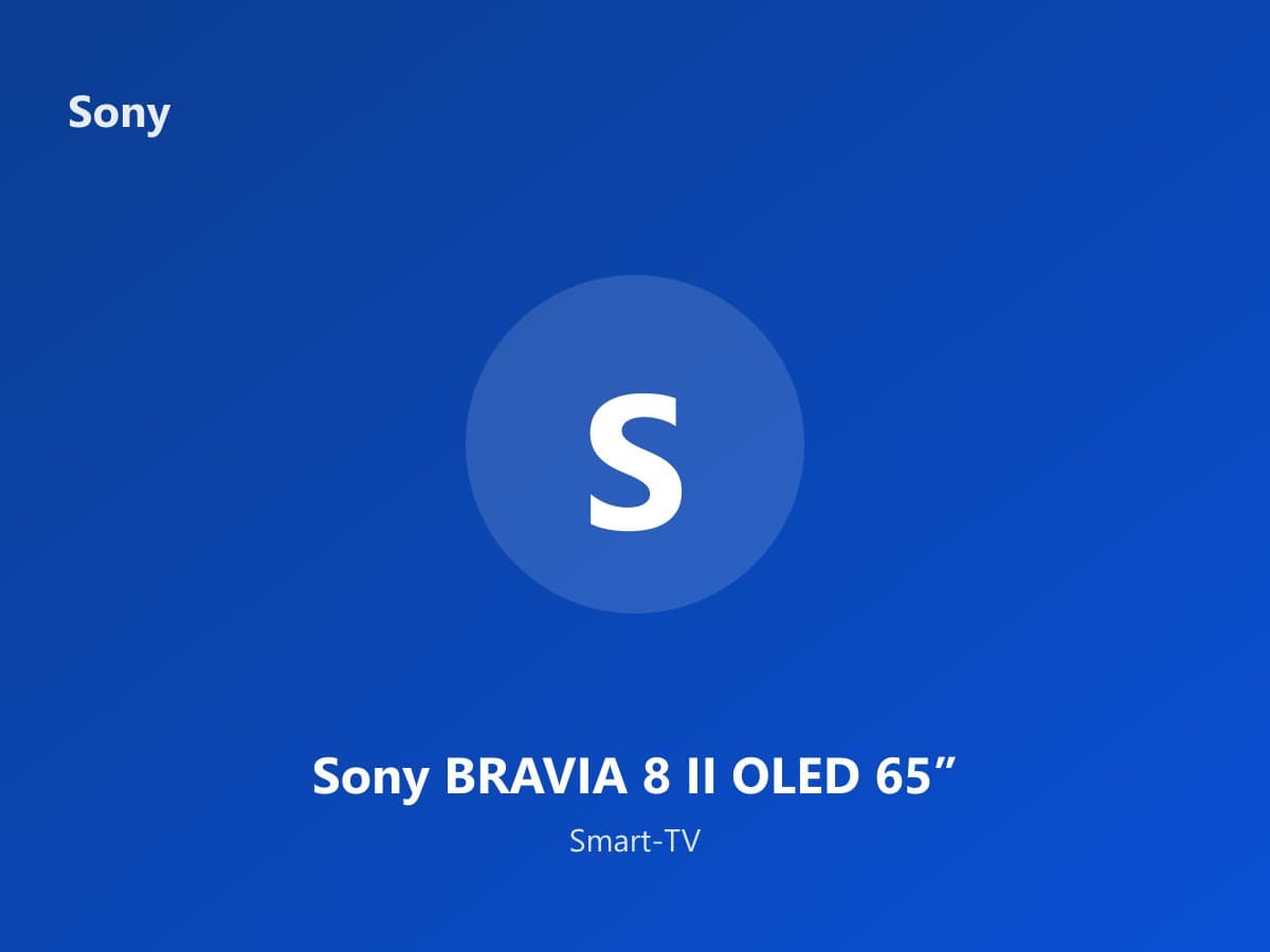 Sony BRAVIA 8 II OLED 65"